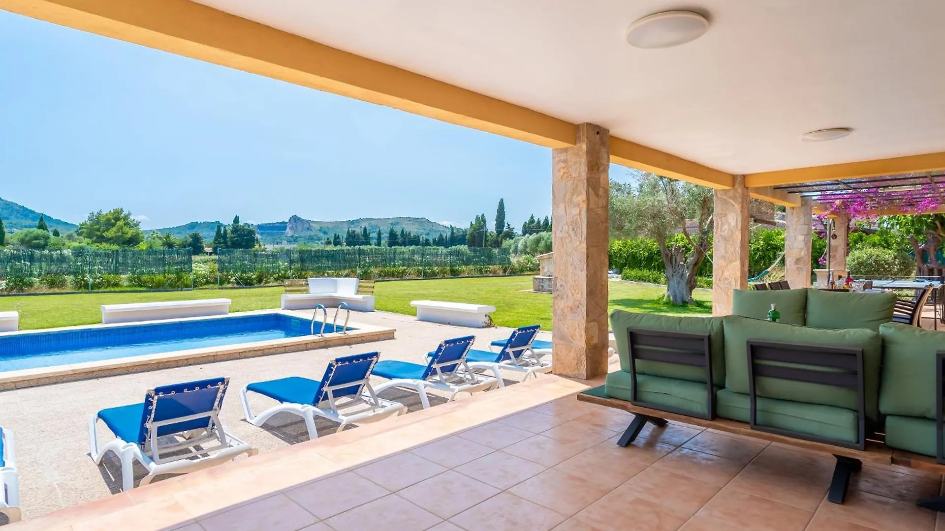 Villa Can Patriarca, For 8 With Pool, Garden And Mountain Views Alcudia Spanyolország