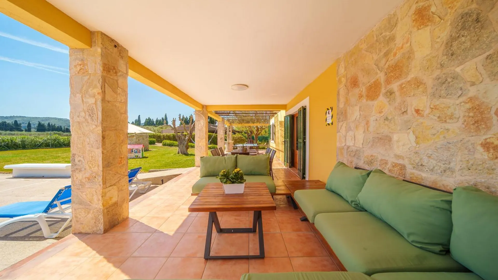 Nyaraló Villa Can Patriarca, For 8 With Pool, Garden And Mountain Views Alcudia Spanyolország